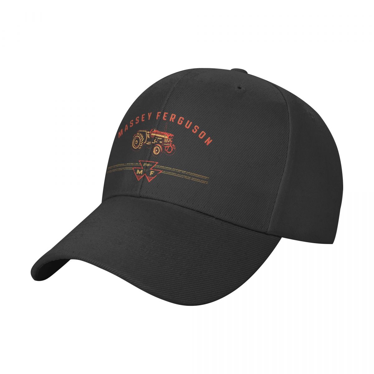 Golf Cap Dad - Gewassen Heren Baseballpet Retro Tractoren Trucker