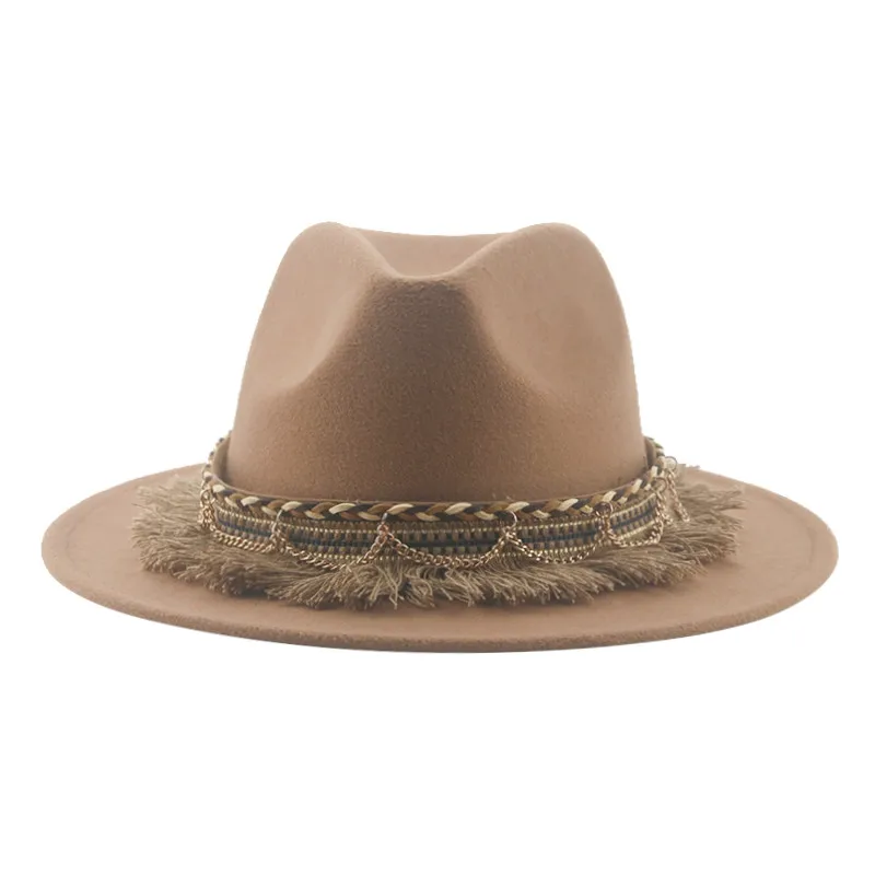 Fedora Hat Wool - Cowboyhoeden Hoed Fedora Hoed Gevilte Man