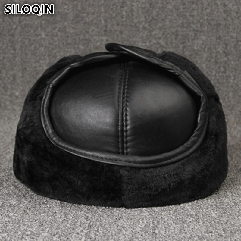 Winter Trapper Hat - Echt lederen petten Winter Warme bomberhoeden