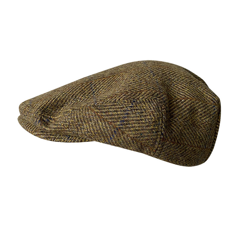 Gestreepte Grijze Nieuwe Wolle - Newsboy Cap Ivy recensie en prijs