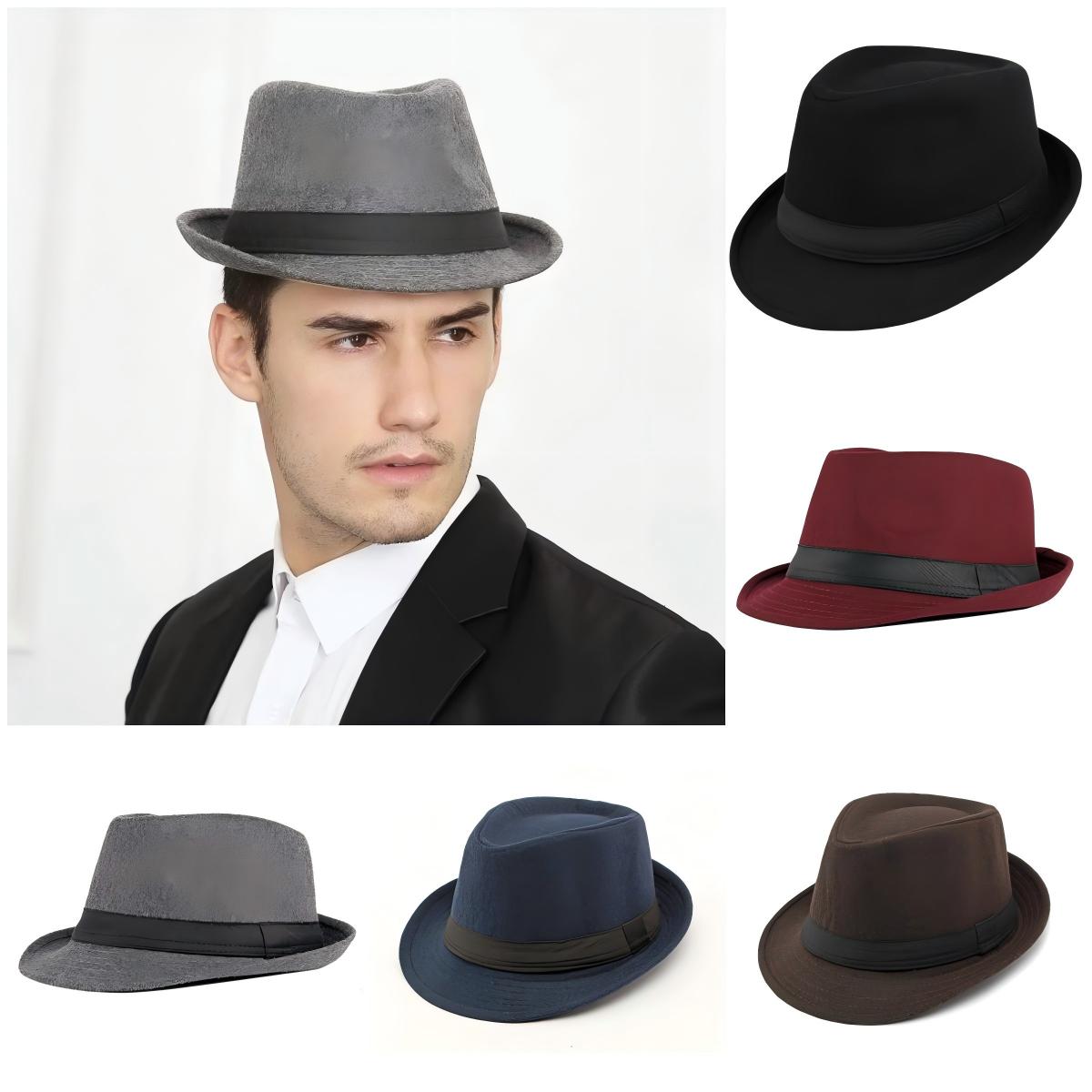 Hoed voor heren Nieuwe herfst- - Fedora Hat Wool recensie en prijs