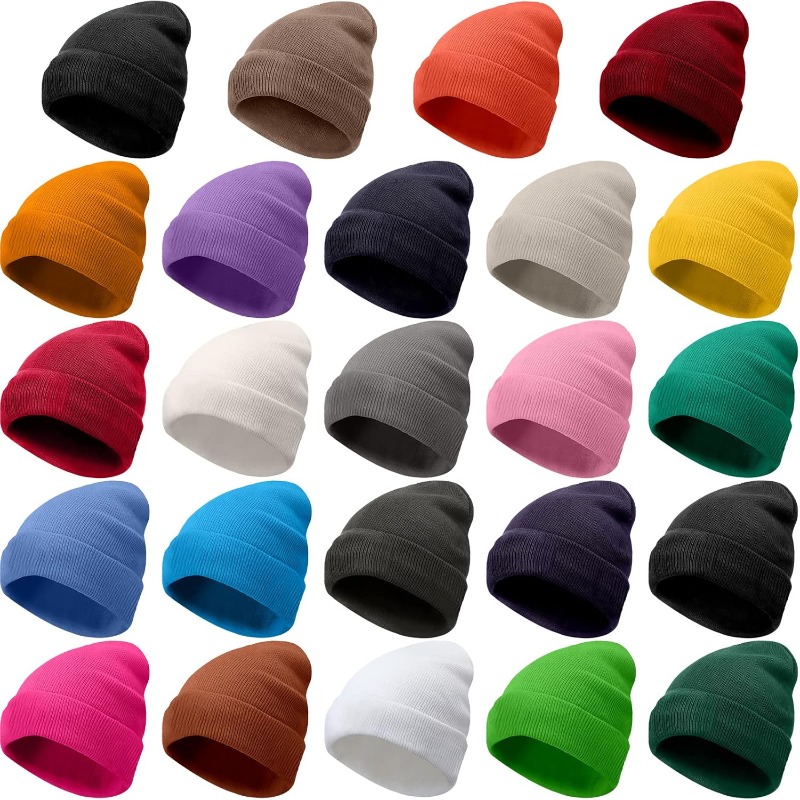 1pc Winter Warme Dikke Muts vo - Beanie Cuffed Knit recensie en prijs