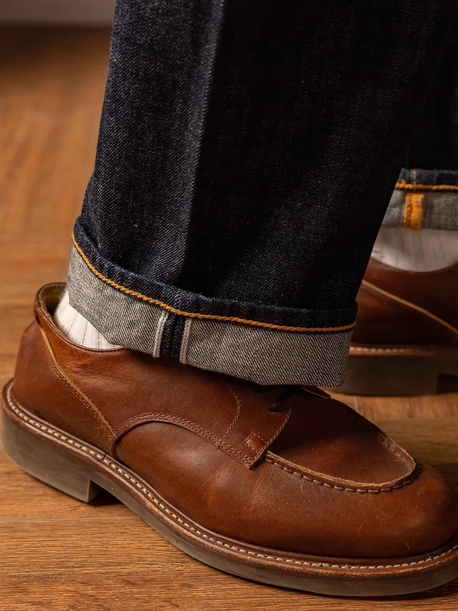 Rode Tornado 14oz zelfkant den - Levis Jeans 501 recensie en prijs
