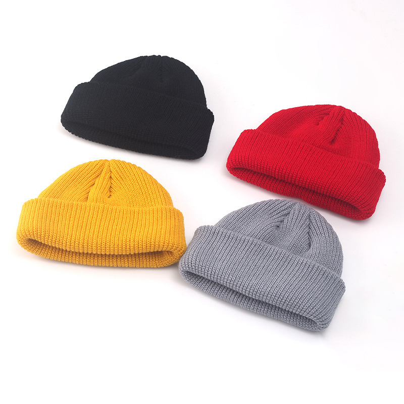 Unisex gebreide beanie met boo - Beanie Cuffed Knit recensie en prijs