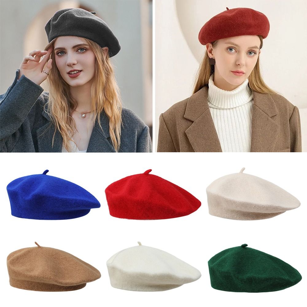 Mode Warme Winter Wollen Baret - Beret French Wool recensie en prijs