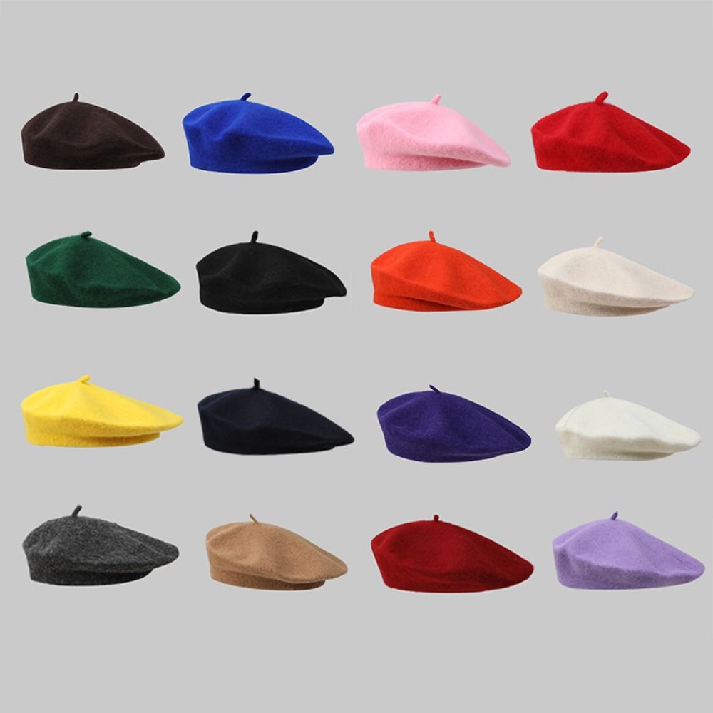 Mode Warme Winter Wollen Baret - Beret French Wool recensie en prijs