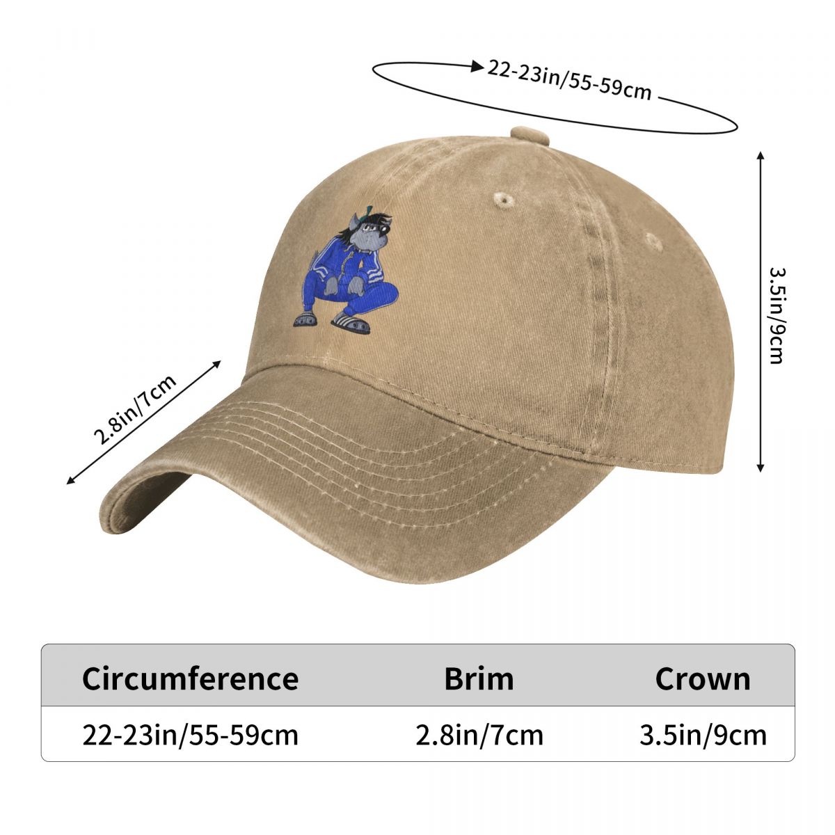Gewassen Heren Baseball Cap Tr - Golf Cap Dad recensie en prijs