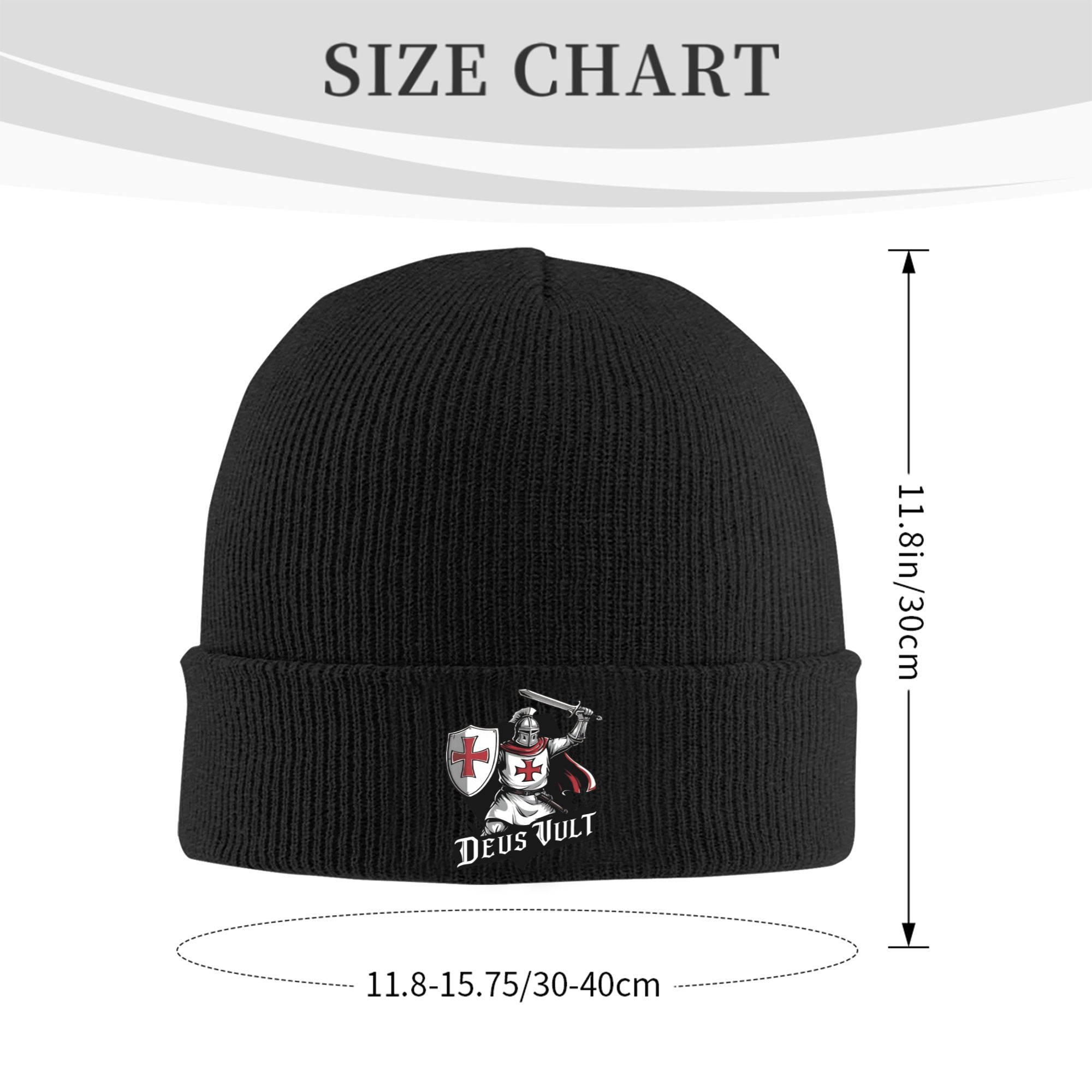 Deus Vult - De Templar Knight  - Beanie Cuffed Knit recensie en prijs