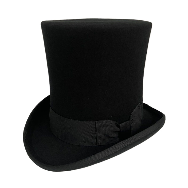 Zwarte Wolvilt Hoge Hoed Manne - Fedora Hat Wool recensie en prijs